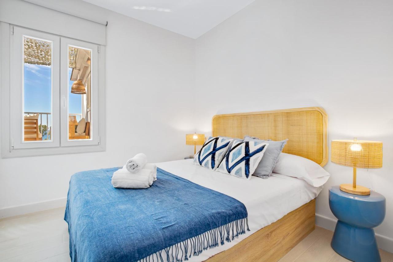 מאלגה Casa De La Playa. Beach House With Magnificent Sea מראה חיצוני תמונה